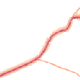 Daytime road noise heatmap for DY14 0NR