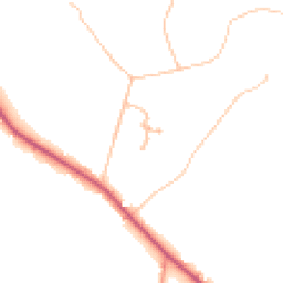 Daytime road noise heatmap for DY14 9AE
