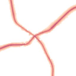 Daytime road noise heatmap for DY14 9AJ