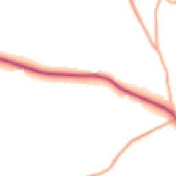 Daytime road noise heatmap for DY14 9DX