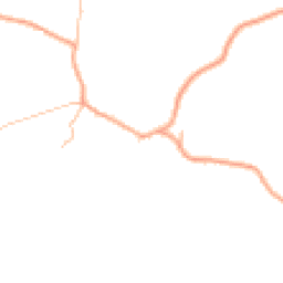 Daytime road noise heatmap for DY14 9LJ