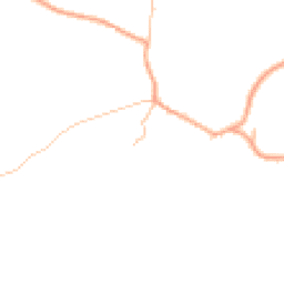 Daytime road noise heatmap for DY14 9LP