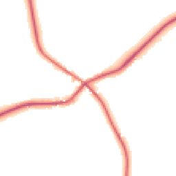 Daytime road noise heatmap for DY14 9PA