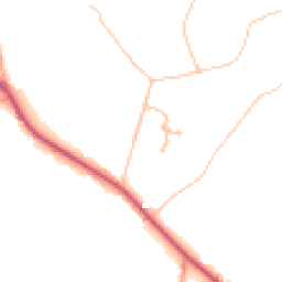 Daytime road noise heatmap for DY14 9TQ