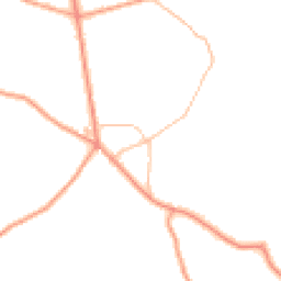 Daytime road noise heatmap for DY14 9XY
