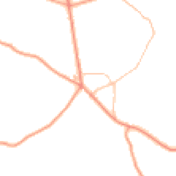 Daytime road noise heatmap for DY14 9YB