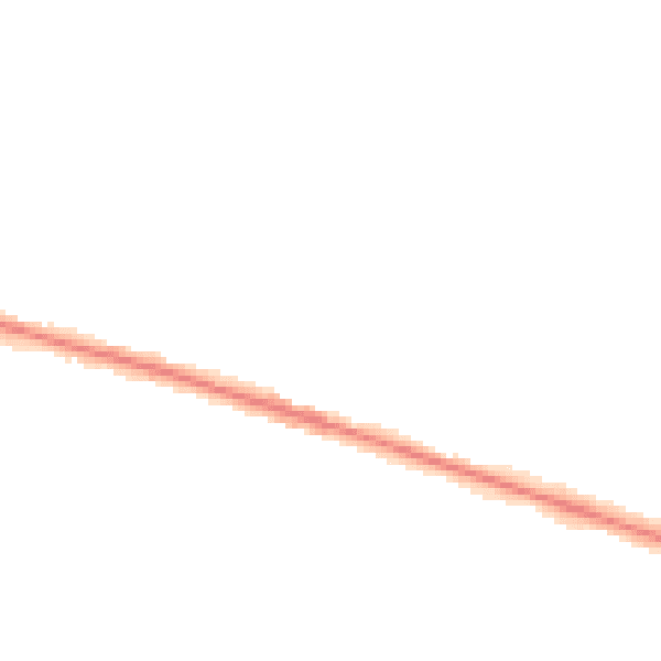 Night-time road noise heatmap for DY3 1AD