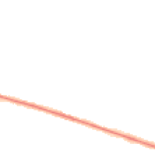 Night-time road noise heatmap for DY3 1AP