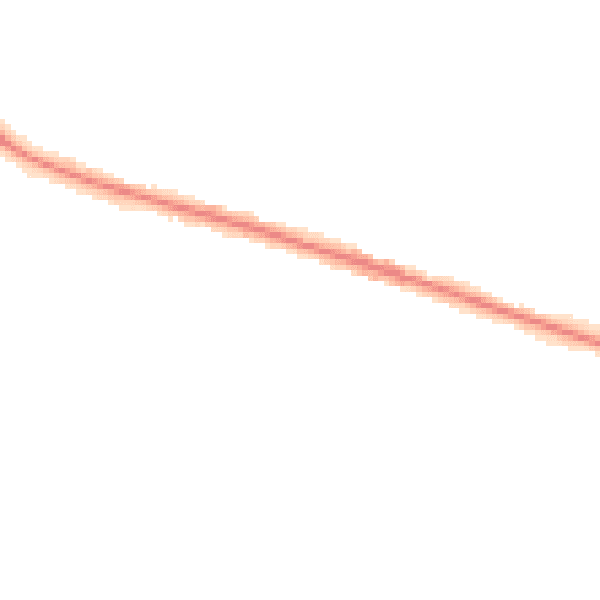 Night-time road noise heatmap for DY3 1BL