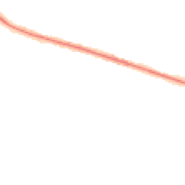 Night-time road noise heatmap for DY3 1DB