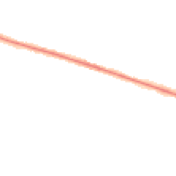 Night-time road noise heatmap for DY3 1DE