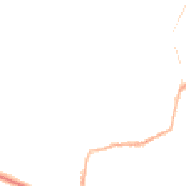 Night-time road noise heatmap for DY3 2HJ