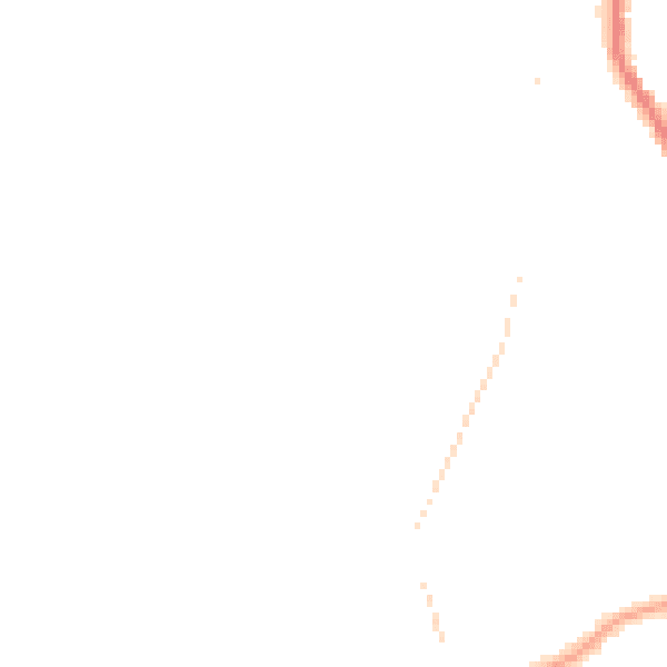 Night-time road noise heatmap for DY3 2JD