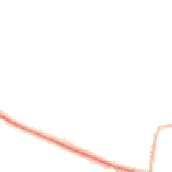 Night-time road noise heatmap for DY3 2UW