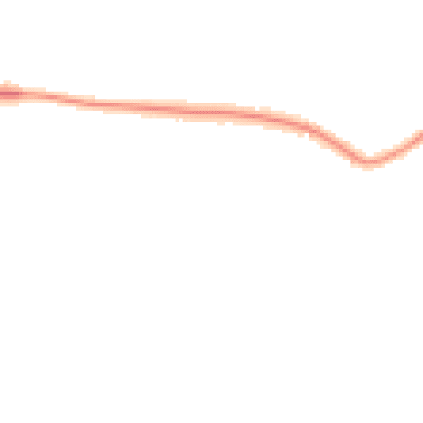 Night-time road noise heatmap for DY3 3NN
