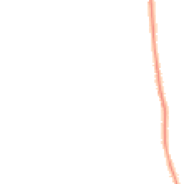 Night-time road noise heatmap for DY3 3RA