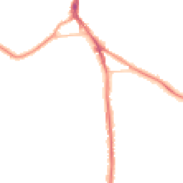 Night-time road noise heatmap for DY3 3UE