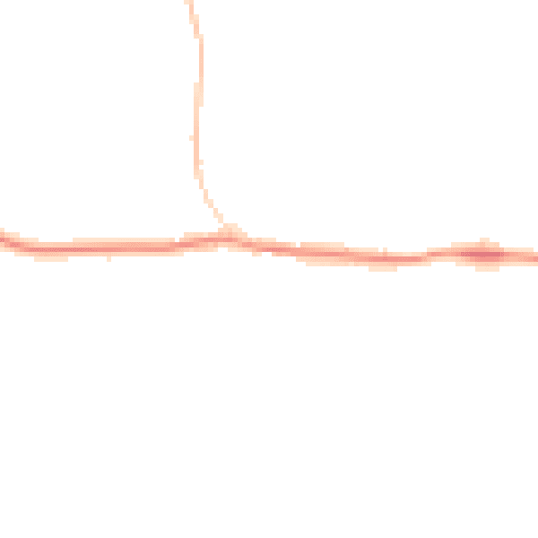 Night-time road noise heatmap for DY3 4AJ