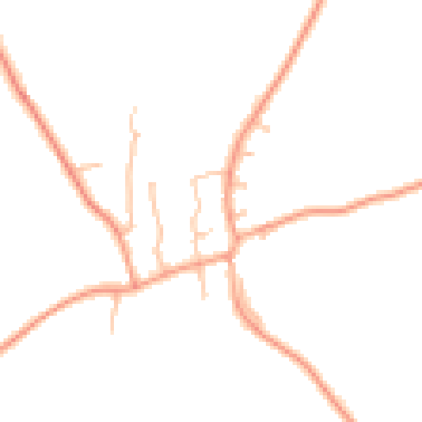 Daytime road noise heatmap for DY3 4AP
