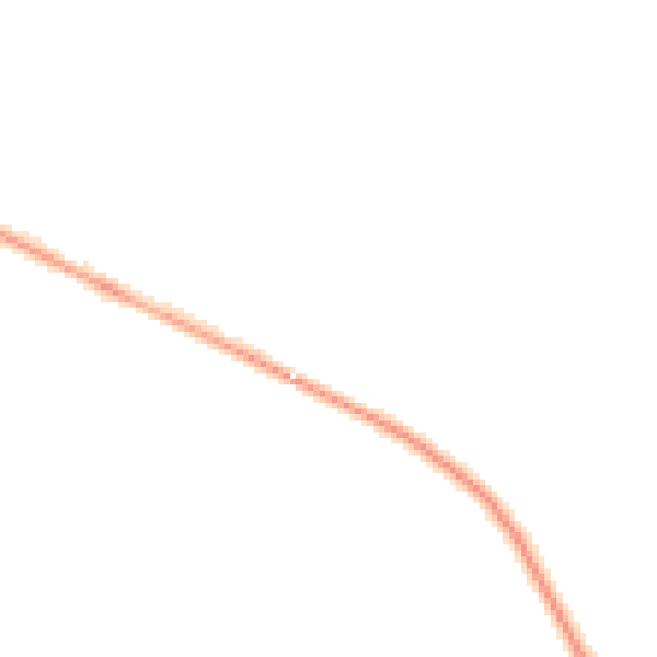 Night-time road noise heatmap for DY3 4AT