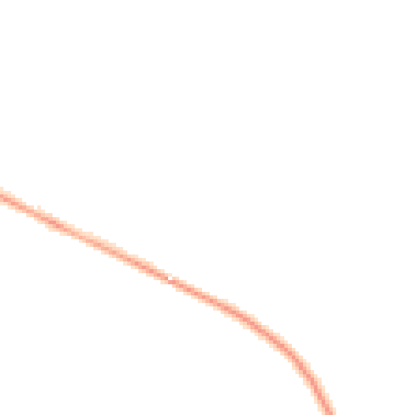 Night-time road noise heatmap for DY3 4AU