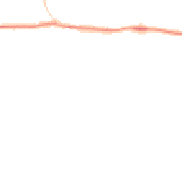 Night-time road noise heatmap for DY3 4BA