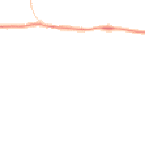 Night-time road noise heatmap for DY3 4BE
