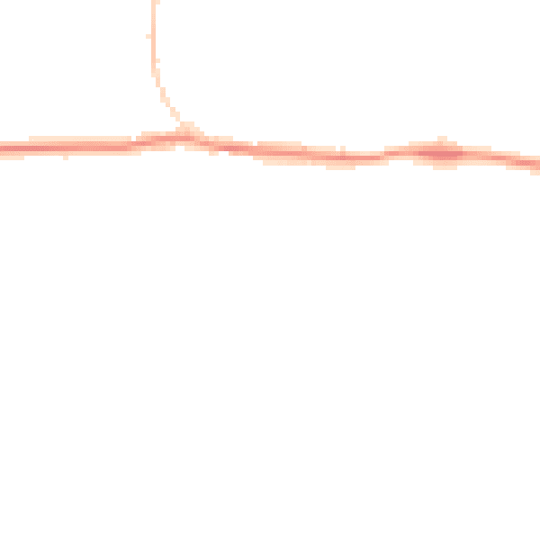 Night-time road noise heatmap for DY3 4BG