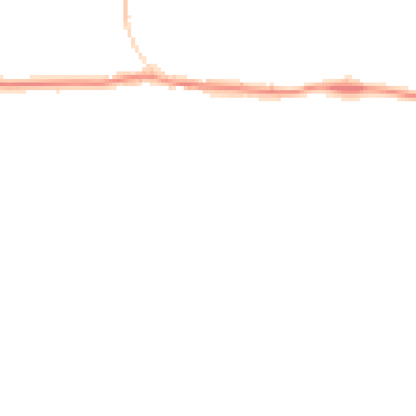 Night-time road noise heatmap for DY3 4BH