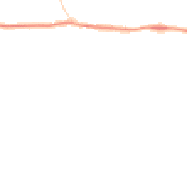 Night-time road noise heatmap for DY3 4BS