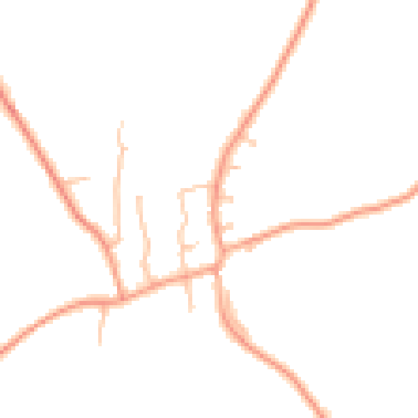 Daytime road noise heatmap for DY3 4NF