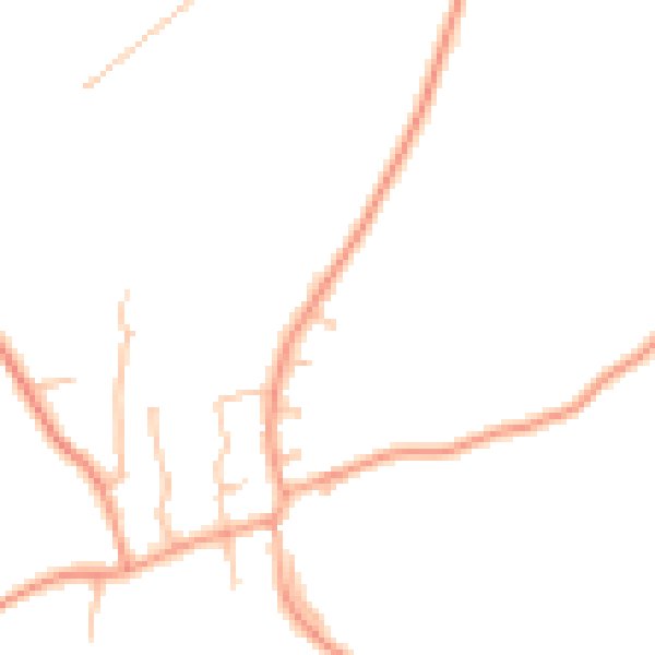 Daytime road noise heatmap for DY3 4NJ