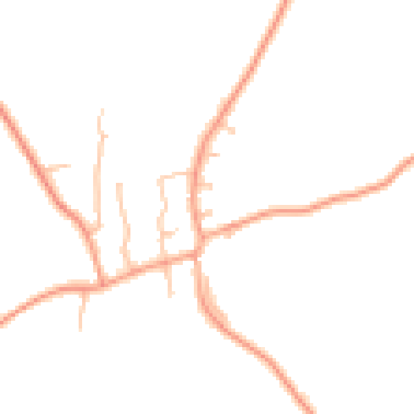 Daytime road noise heatmap for DY3 4NY