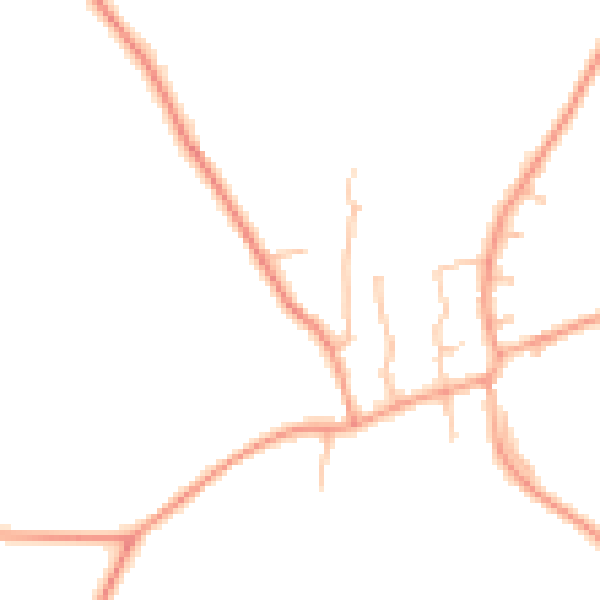Daytime road noise heatmap for DY3 4PD