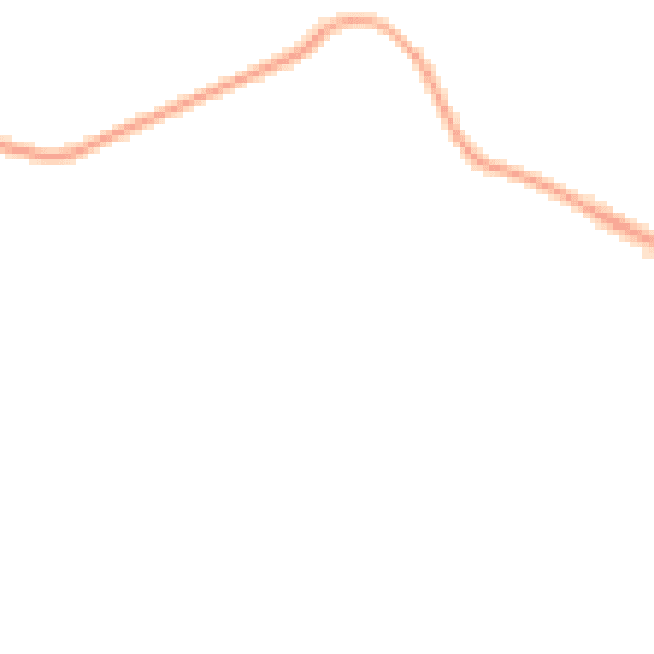Night-time road noise heatmap for DY3 4PN