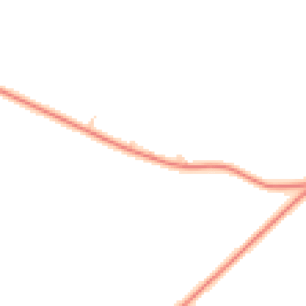 Daytime road noise heatmap for DY3 4QE