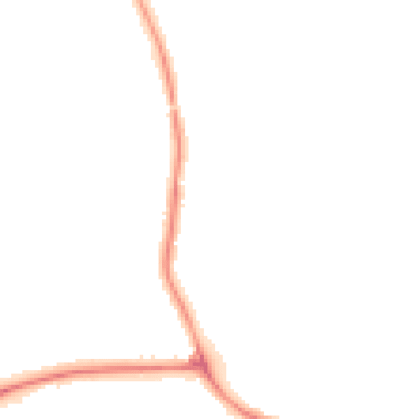 Night-time road noise heatmap for DY4 0DF