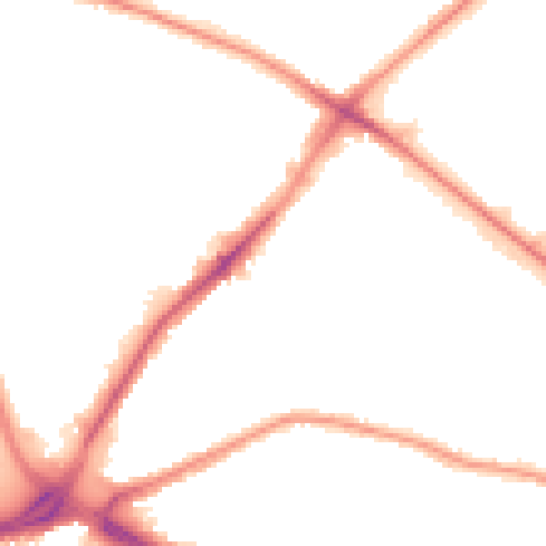 Night-time road noise heatmap for DY4 7XW