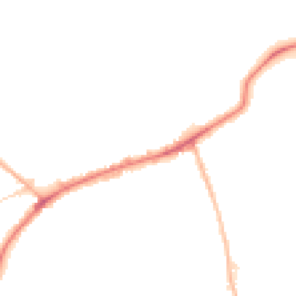 Night-time road noise heatmap for DY4 9HQ