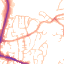 Daytime road noise heatmap for DY5 1AT