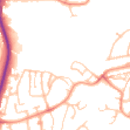 Daytime road noise heatmap for DY5 1AX