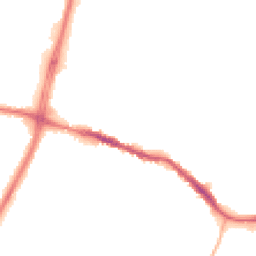Night-time road noise heatmap for DY5 1DB