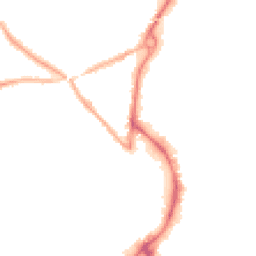 Night-time road noise heatmap for DY5 1HA