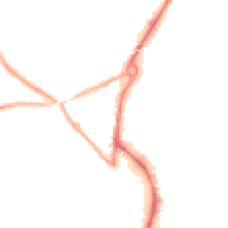 Night-time road noise heatmap for DY5 1HB