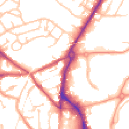 Daytime road noise heatmap for DY5 1HD