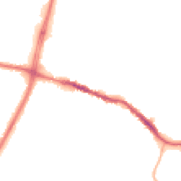 Night-time road noise heatmap for DY5 2AA