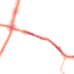Night-time road noise heatmap for DY5 2AB