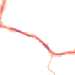 Night-time road noise heatmap for DY5 2AD