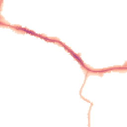 Night-time road noise heatmap for DY5 2AP