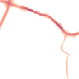 Night-time road noise heatmap for DY5 2AZ